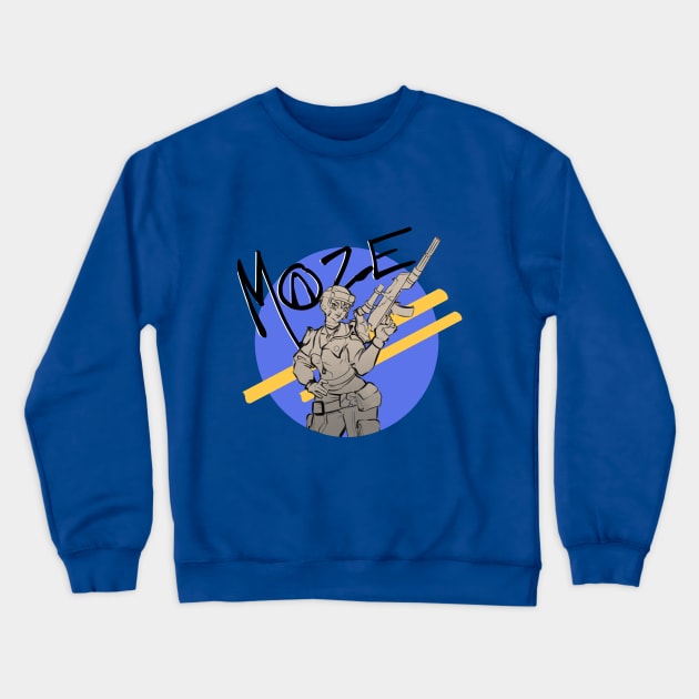 The Gunner: Moze Crewneck Sweatshirt by SunShadow